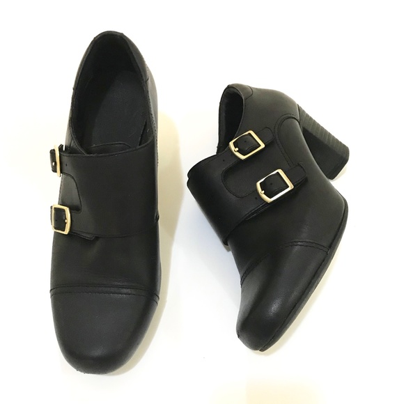clarks double monk strap